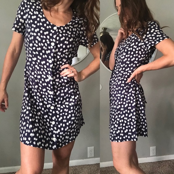 90s button down dress